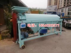 黑龍江綏化水稻脫芒機廠家、水拉稻泥點去除機、220V稻種去芒機圖
